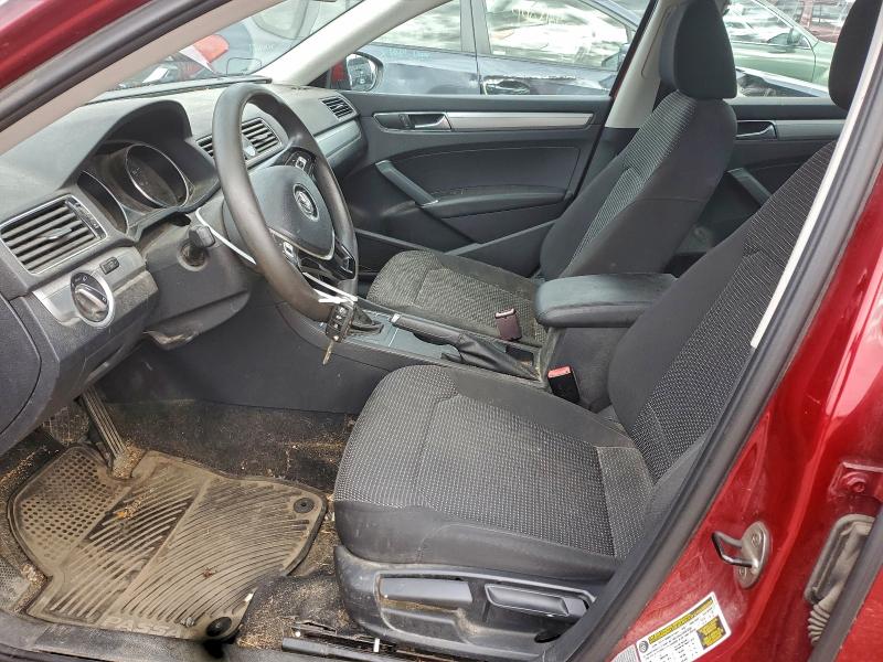 1VWAS7A39GC047999 - 2016 VOLKSWAGEN PASSAT S Կարմիր լուսանկար 7