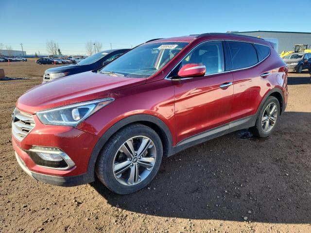 5XYZUDLB3JG548120 - 2018 HYUNDAI SANTA FE S RED photo 1