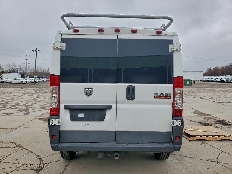 3C6TRVAG7HE531587 - 2017 RAM PROMASTER 1500 STANDARD WHITE photo 6
