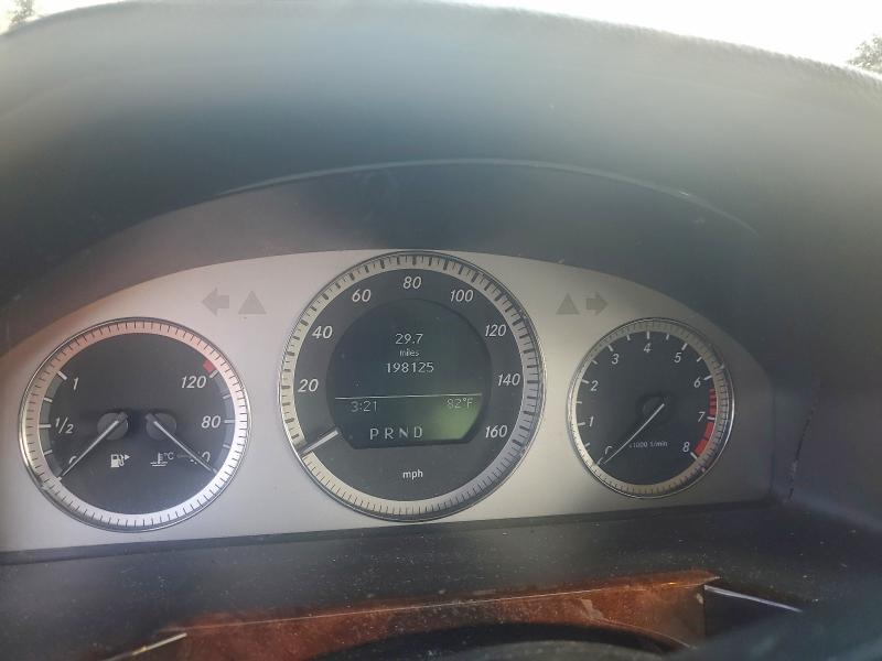 WDCGG5GB1CF787454 - 2012 MERCEDES-BENZ GLK 350 GRAY photo 9