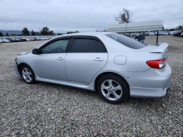 2T1BU4EE3DC966783 - 2013 TOYOTA COROLLA BASE Արծաթագույն լուսանկար 2