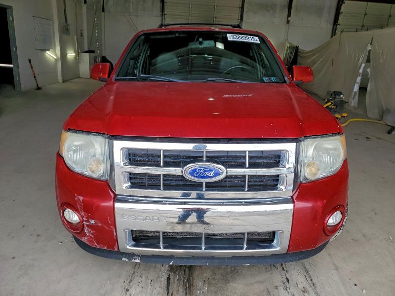 1FMCU9EGXBKC13892 - 2011 FORD ESCAPE LIMITED 红色 照片 5