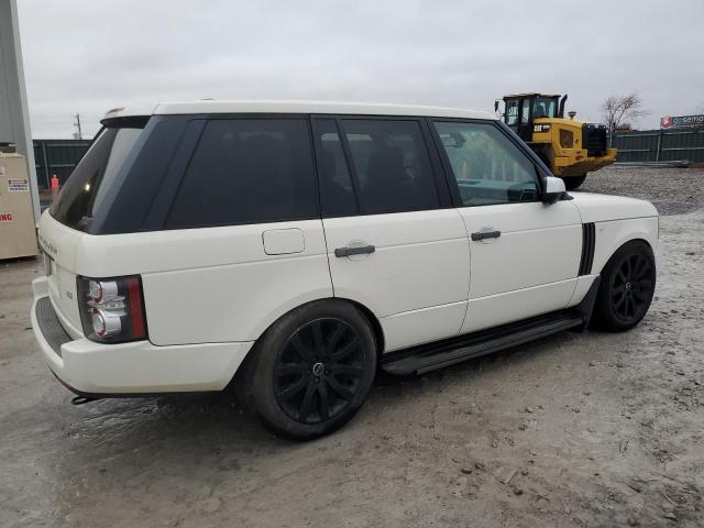 SALME1D42AA316378 - 2010 LAND ROVER RANGE ROVE HSE WHITE photo 3