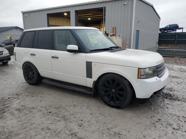SALME1D42AA316378 - 2010 LAND ROVER RANGE ROVE HSE WHITE photo 4