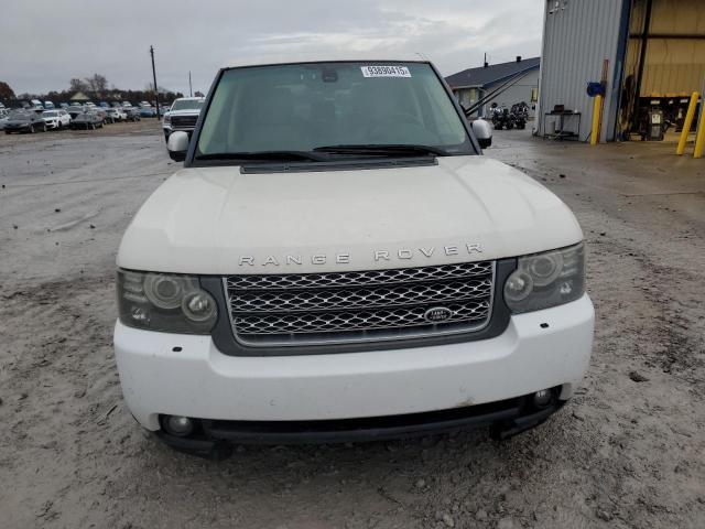 SALME1D42AA316378 - 2010 LAND ROVER RANGE ROVE HSE WHITE photo 5