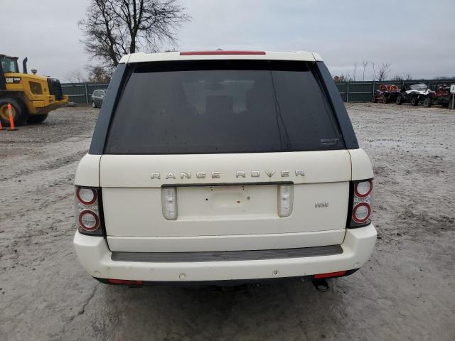 SALME1D42AA316378 - 2010 LAND ROVER RANGE ROVE HSE WHITE photo 6