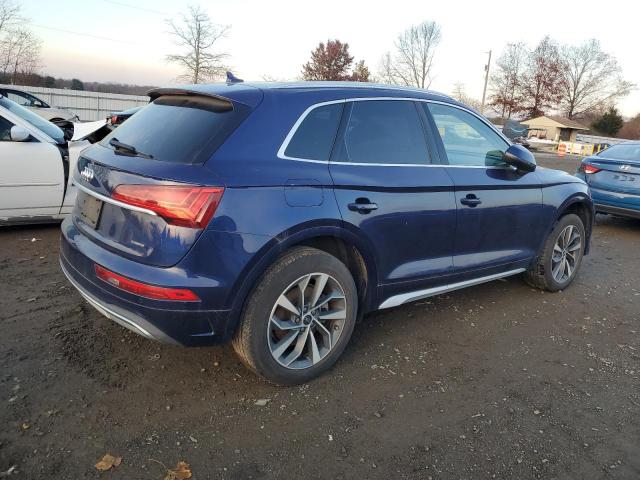 WA1BAAFYXM2020804 - 2021 AUDI Q5 PREMIUM PLUS BLUE photo 3