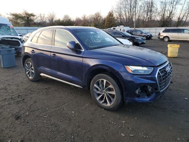 WA1BAAFYXM2020804 - 2021 AUDI Q5 PREMIUM PLUS BLUE photo 4