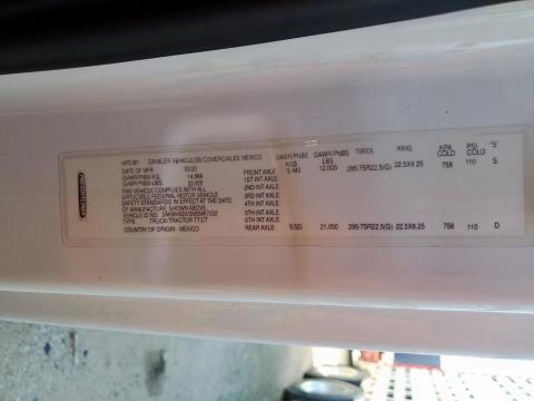 3AKBHSDV3MSMK7032 - 2021 FREIGHTLINER CASCADIA 1 Белый фото 10