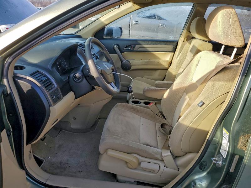 5J6RE48569L007220 - 2009 HONDA CR-V EX GREEN photo 7