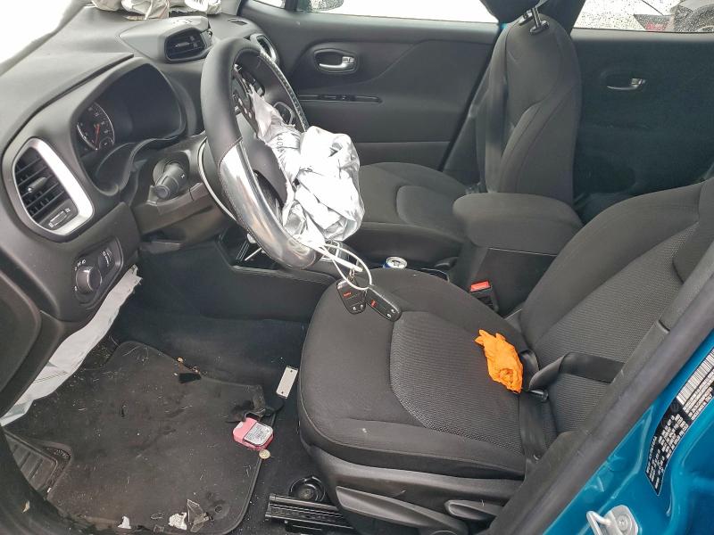 ZACNJCAB8MPM33793 - 2021 JEEP RENEGADE SPORT ლურჯი ფოტო 7