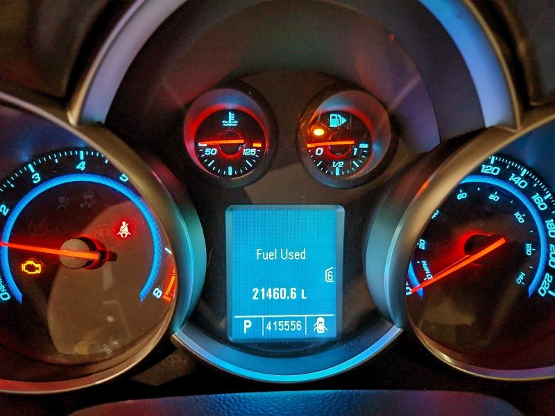 1G1PF5S98B7278377 - 2011 CHEVROLET CRUZE LT SILVER photo 9