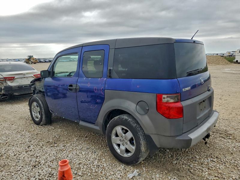 5J6YH18665L005844 - 2005 HONDA ELEMENT EX BLUE photo 2