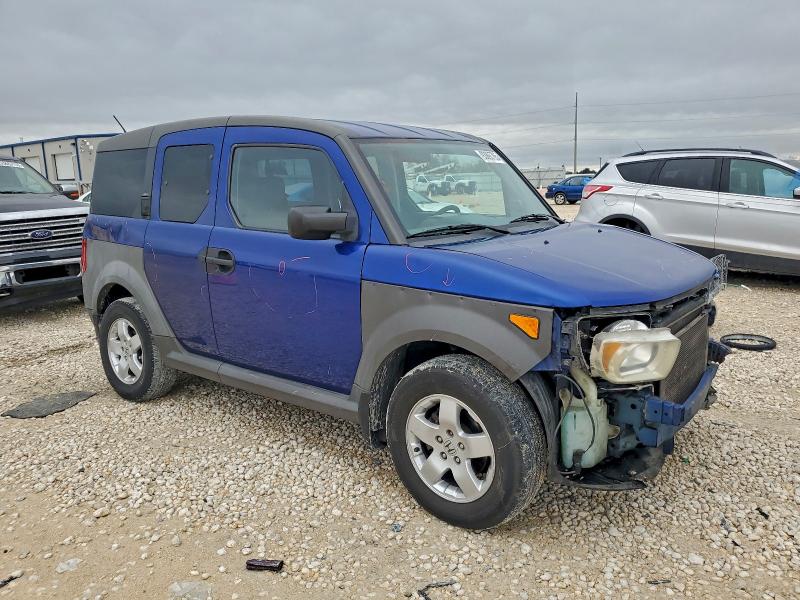 5J6YH18665L005844 - 2005 HONDA ELEMENT EX BLUE photo 4