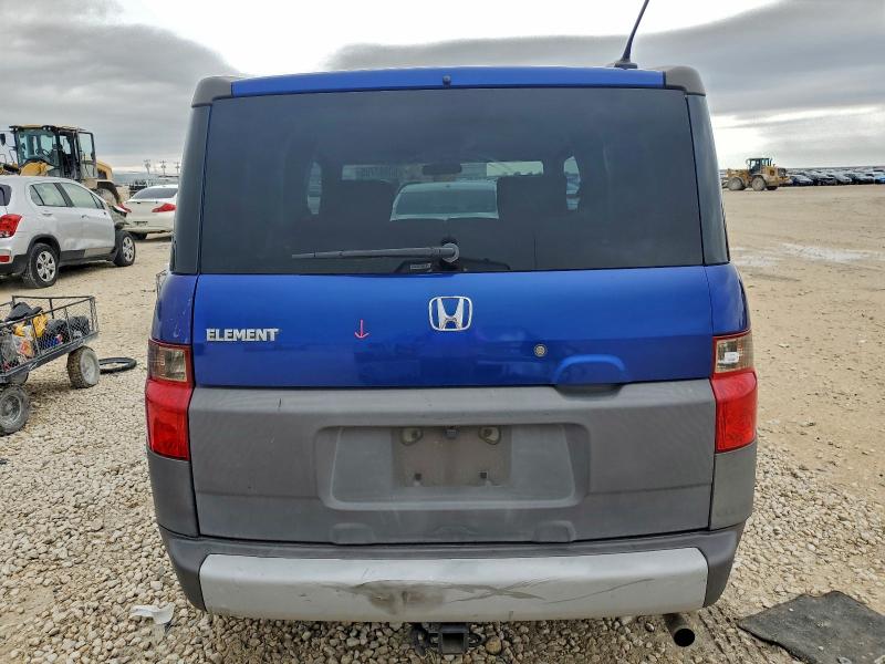 5J6YH18665L005844 - 2005 HONDA ELEMENT EX BLUE photo 6