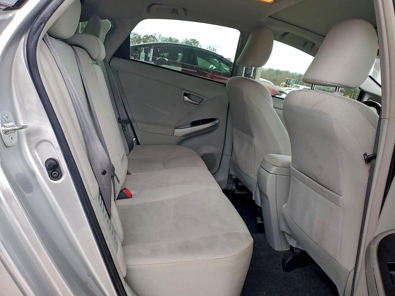 JTDKN3DU2E0382113 - 2014 TOYOTA PRIUS Plata foto 10