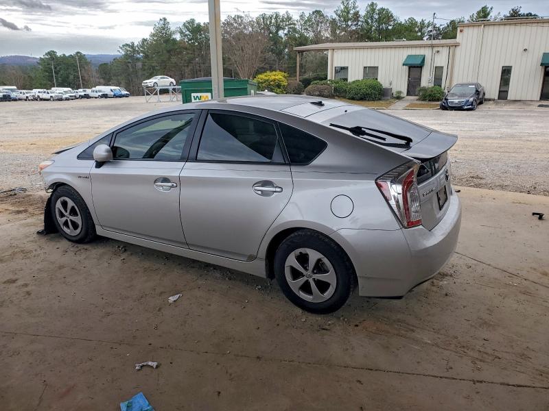 JTDKN3DU2E0382113 - 2014 TOYOTA PRIUS Plata foto 2