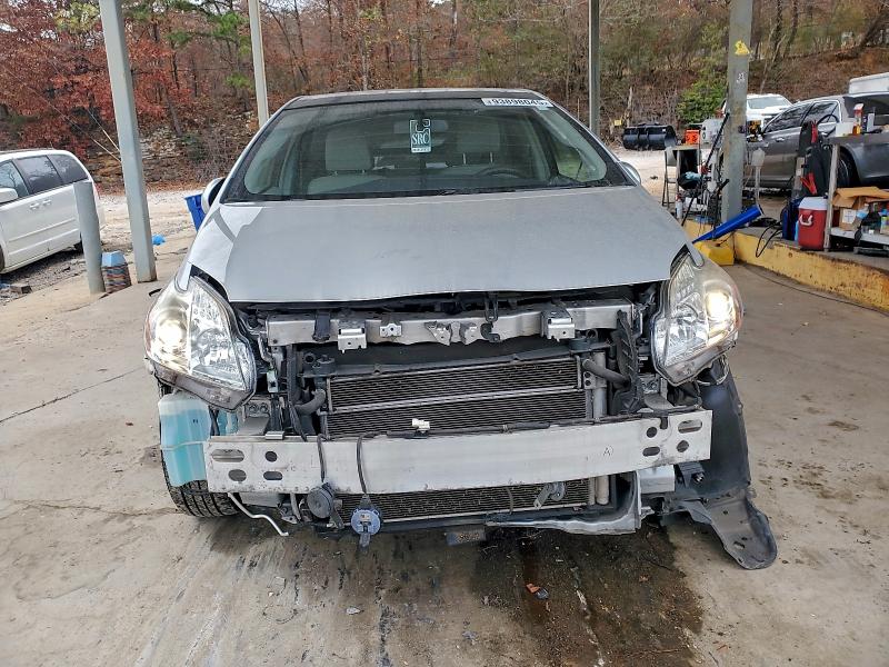 JTDKN3DU2E0382113 - 2014 TOYOTA PRIUS Plata foto 5