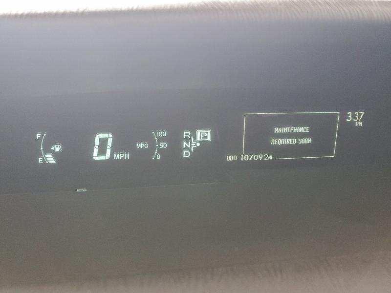 JTDKN3DU2E0382113 - 2014 TOYOTA PRIUS Plata foto 9