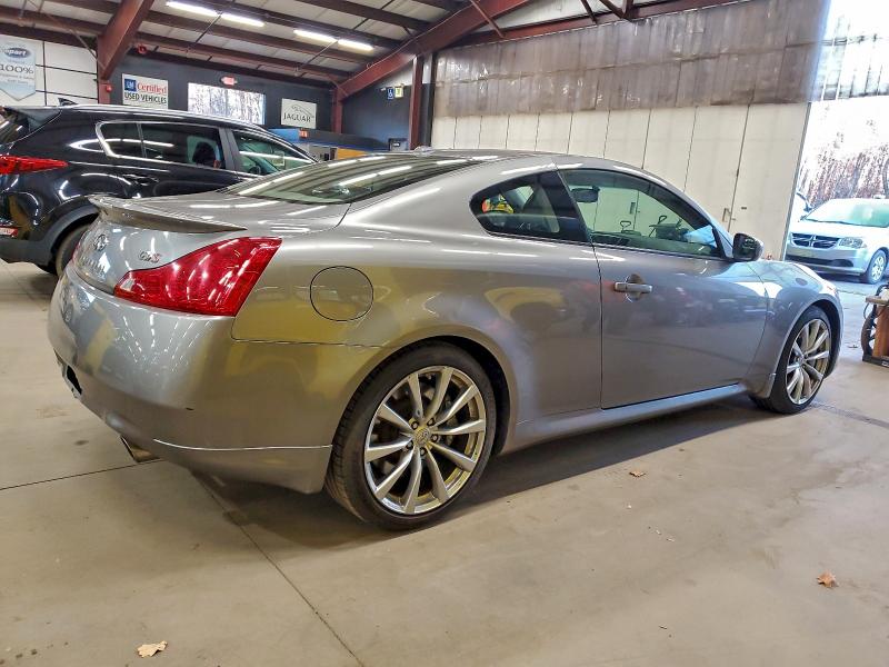 JNKCV64EX8M115991 - 2008 INFINITI G37 BASE GRAY photo 3