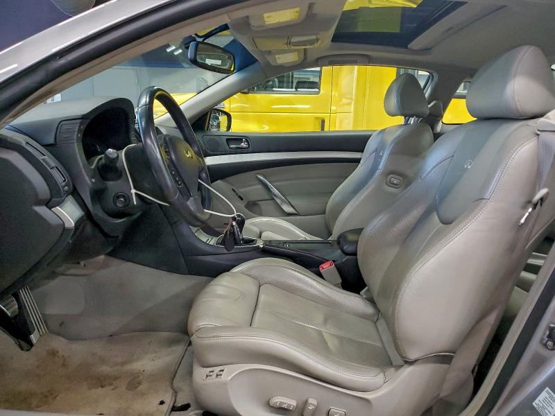 JNKCV64EX8M115991 - 2008 INFINITI G37 BASE GRAY photo 7