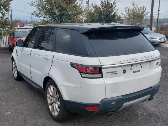 SALWR2PF7GA118663 - 2016 LAND ROVER RANGE ROVE HSE WHITE photo 3