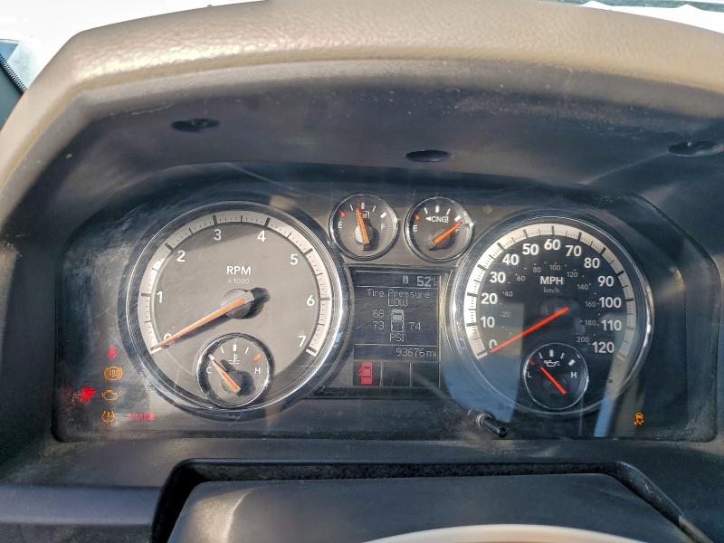 3C6TD5H26CG283466 - 2012 DODGE RAM 2500 ST WHITE photo 9