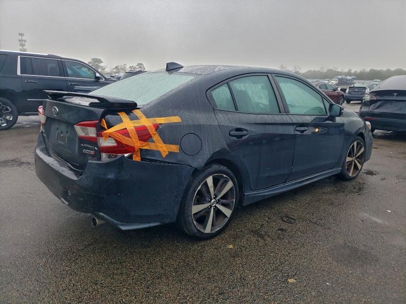 4S3GKAM67J3616761 - 2018 SUBARU IMPREZA SPORT Սև լուսանկար 3