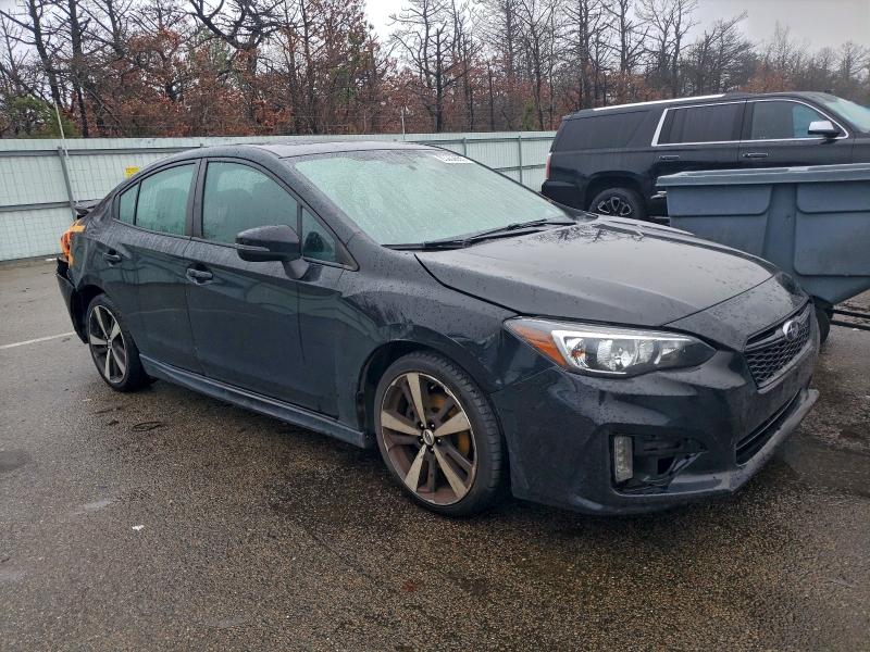 4S3GKAM67J3616761 - 2018 SUBARU IMPREZA SPORT Սև լուսանկար 4