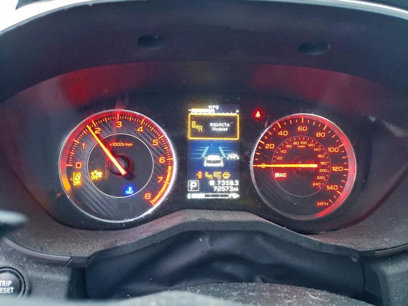 4S3GKAM67J3616761 - 2018 SUBARU IMPREZA SPORT Սև լուսանկար 9