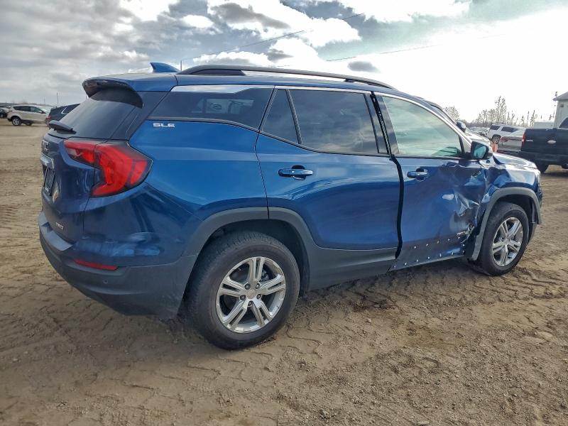 3GKALTEV2KL282556 - 2019 GMC TERRAIN SLE BLUE photo 3