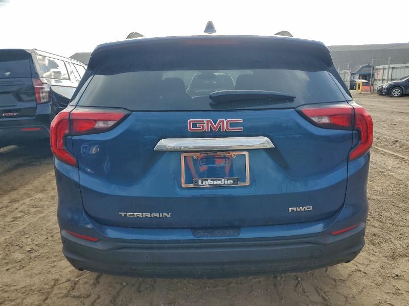 3GKALTEV2KL282556 - 2019 GMC TERRAIN SLE BLUE photo 6