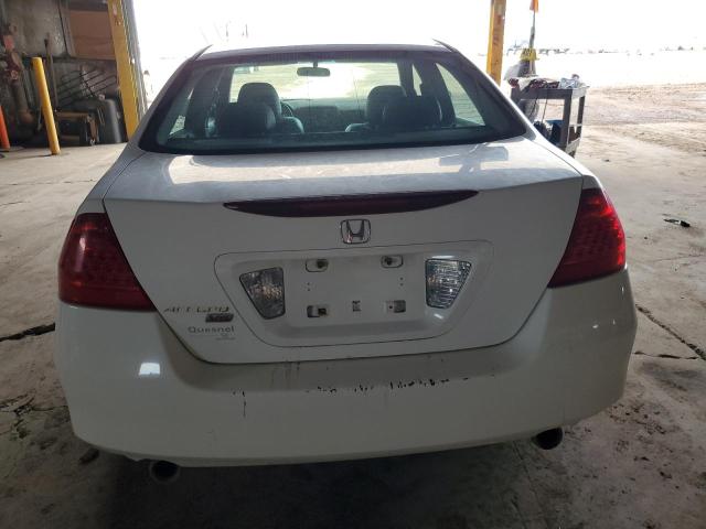 1HGCM65567A800560 - 2007 HONDA ACCORD EX WHITE photo 6