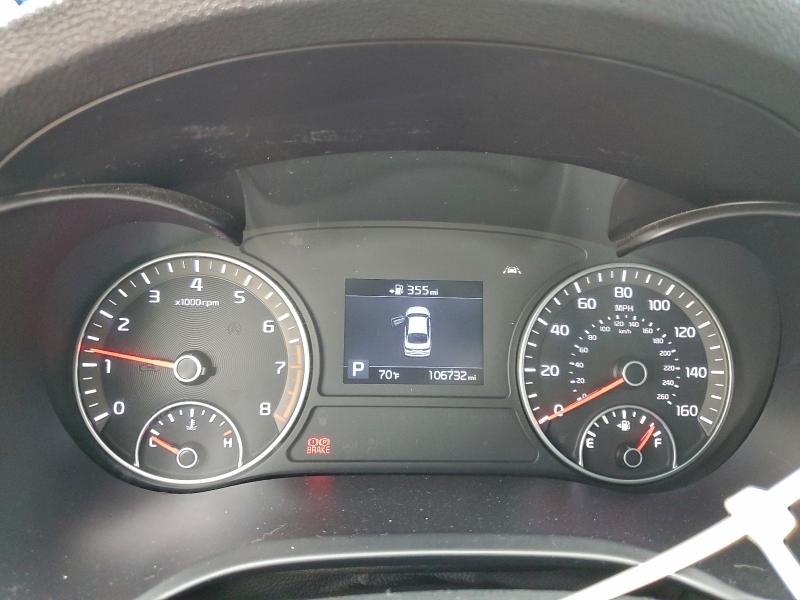 5XXGT4L35KG289154 - 2019 KIA OPTIMA LX Schwarz Foto 9