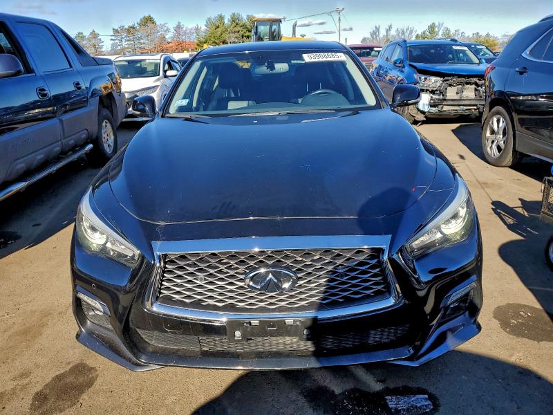 JN1EV7AR3KM591498 - 2019 INFINITI Q50 LUXE BLACK photo 5