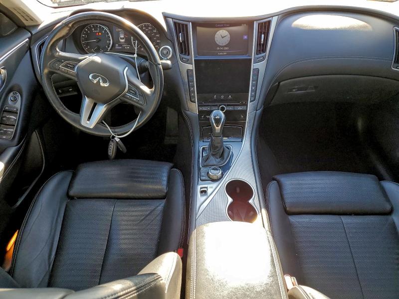 JN1EV7AR3KM591498 - 2019 INFINITI Q50 LUXE BLACK photo 8