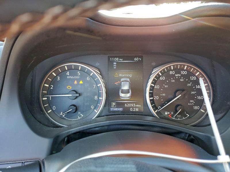 JN1EV7AR3KM591498 - 2019 INFINITI Q50 LUXE BLACK photo 9