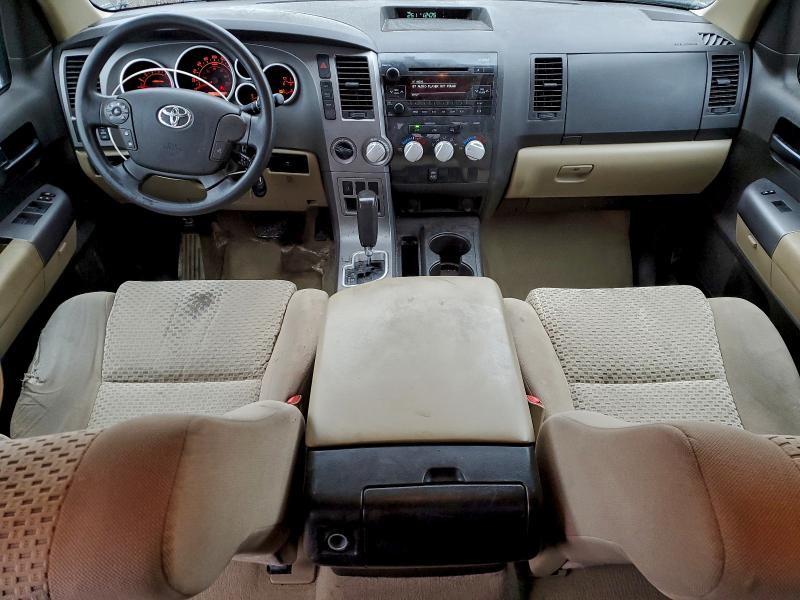 5TFUM5F11BX020626 - 2011 TOYOTA TUNDRA DOUBLE CAB SR5 BROWN photo 8