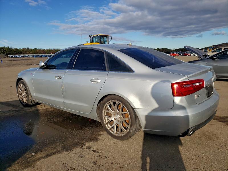 WAUGGAFC6DN015416 - 2013 AUDI A6 PREMIUM PLUS فضي صورة 2