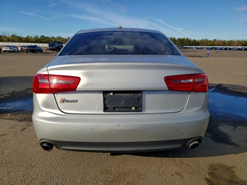 WAUGGAFC6DN015416 - 2013 AUDI A6 PREMIUM PLUS فضي صورة 6