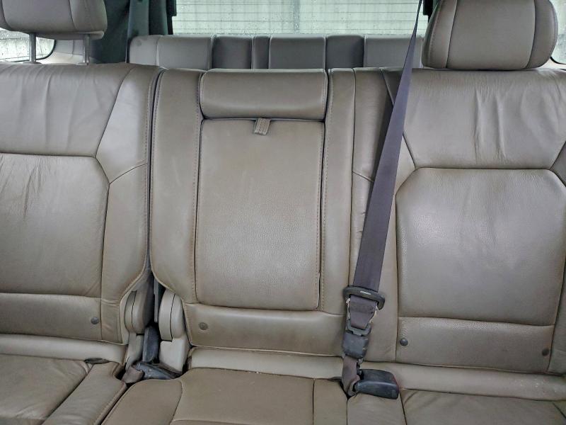 5FNYF4H50AB034239 - 2010 HONDA PILOT EXL WHITE photo 10