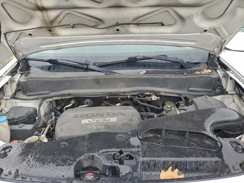 5FNYF4H50AB034239 - 2010 HONDA PILOT EXL WHITE photo 12