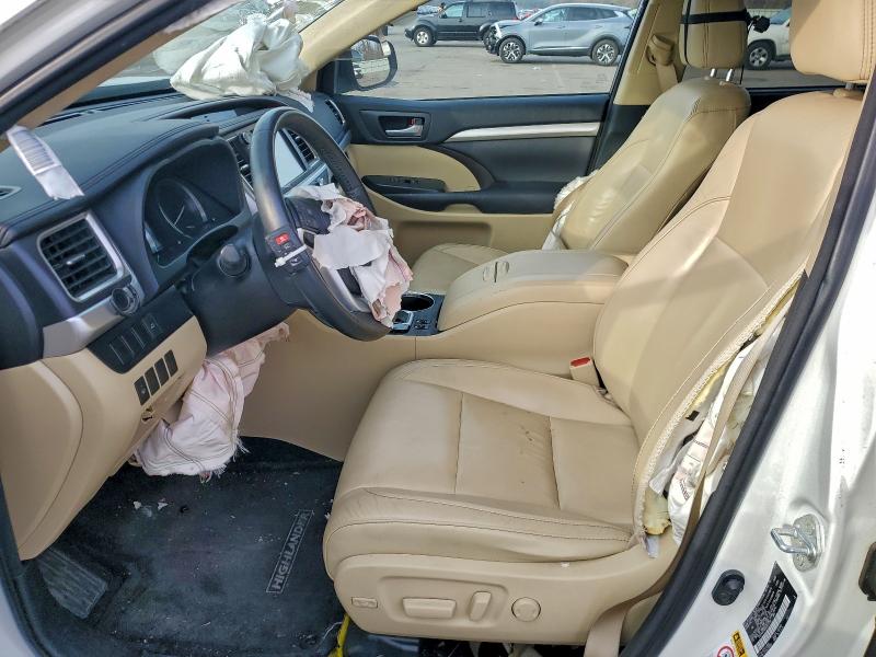 5TDJKRFH0GS257778 - 2016 TOYOTA HIGHLANDER XLE თეთრი ფოტო 7