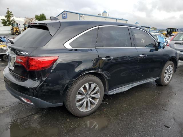 5FRYD3H65EB007809 - 2014 ACURA MDX TECHNOLOGY BLACK photo 3