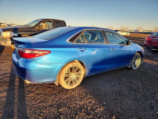 4T1BF1FK6GU556222 - 2016 TOYOTA CAMRY LE BLUE photo 3