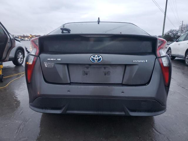 JTDKARFU4J3554498 - 2018 TOYOTA PRIUS ნაცრისფერი ფოტო 6