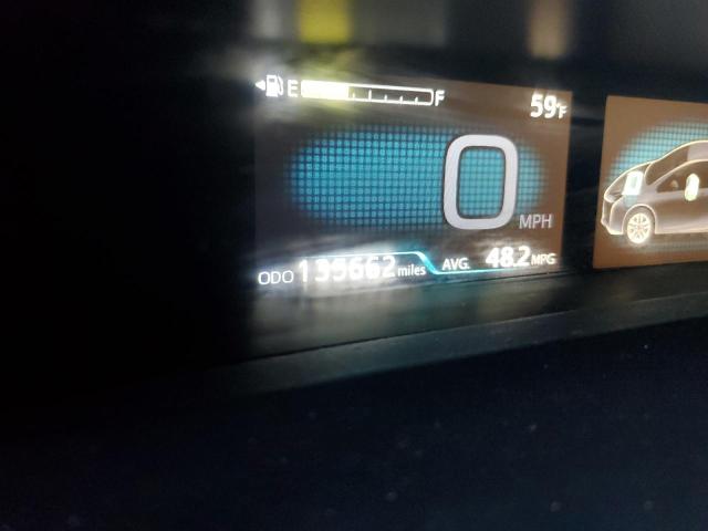 JTDKARFU4J3554498 - 2018 TOYOTA PRIUS ნაცრისფერი ფოტო 9