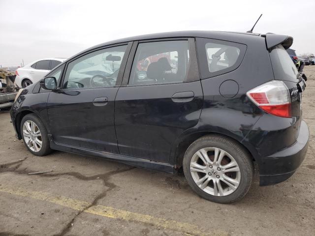 JHMGE8H44AS003185 - 2010 HONDA FIT SPORT BLACK photo 2