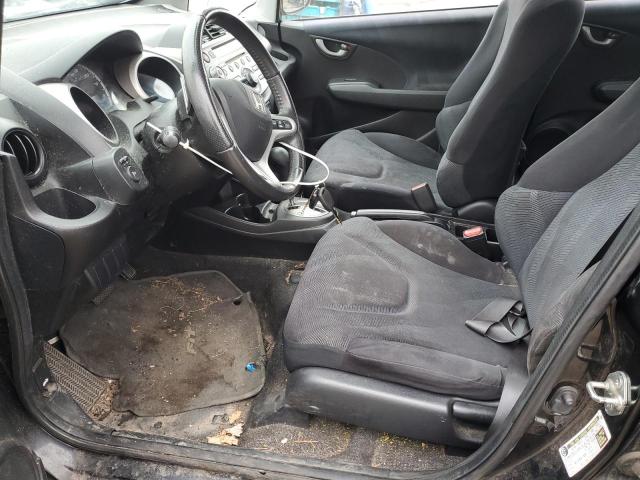 JHMGE8H44AS003185 - 2010 HONDA FIT SPORT BLACK photo 7