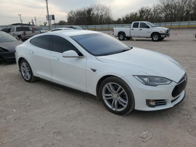 5YJSA1BC2DFP10222 - 2013 TESLA MODEL S Սպիտակ լուսանկար 4